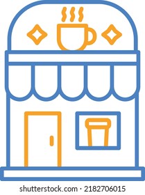 Coffee Shop vector icon. Can be used for printing, mobile and web applications.