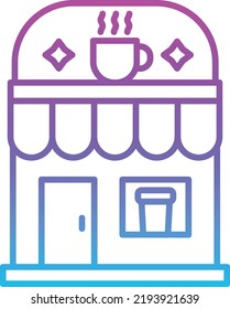 Coffee Shop vector icon. Can be used for printing, mobile and web applications.