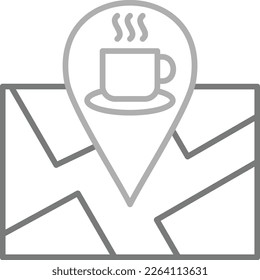 Icono del vector Coffee Shop. Se puede usar para imprimir, móviles y aplicaciones web.