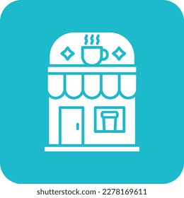 Coffee Shop Vektorsymbol. Kann für Druck-, Mobil- und Web-Anwendungen verwendet werden.