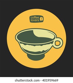 Coffee shop vector illustration
