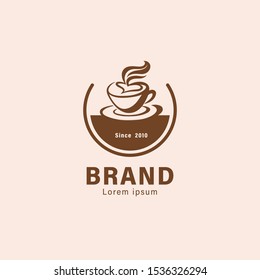 Coffee Shop Vector Logo. EPS format