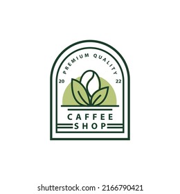 coffee shop vector logo inspiration, premium quality.