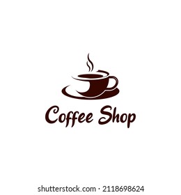 Coffee Shop Vector Logo Modern Attractive Stock Vector (Royalty Free ...