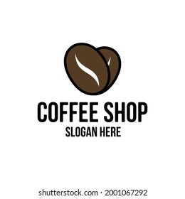 coffee shop vintage logo design idea