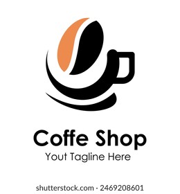 Coffee shop vintage modern logo