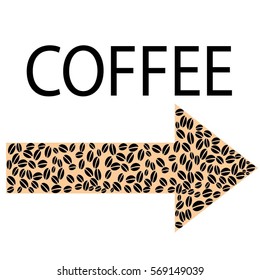 coffee  sign icon vector flat