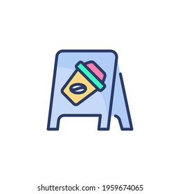 Coffee Sign icon in vector. Logotype
