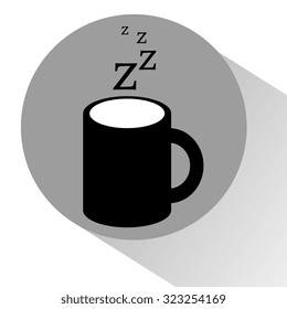 coffee to sleep design, vector illustration eps10 graphic 