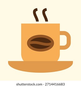 Vector colorido de moda elegante del café diseño atractivo útil Ilustración fondo colorido.eps