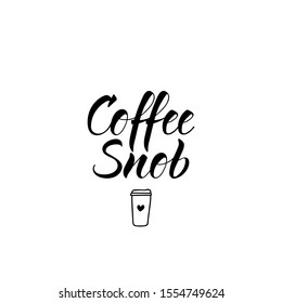 coffee snob t shirt