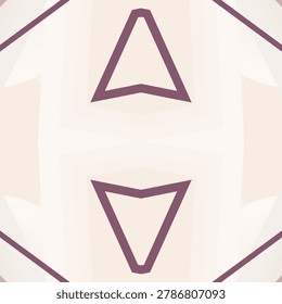 Coffee soft brew symmetric decorative pattern in plum syrup, hazelnut, warm parchment, milk froth