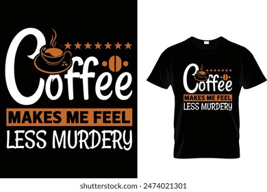 Camiseta de Café Deletreada Hacia Atrás...-Coffee Lover