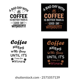 Coffee speulled backwards is eeffoc just know that i dont give eeffoc unti Ive had my coffee t-shirt design, Coffee t-shirt design vector, Illustration