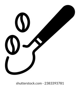 Coffee Spoon Icon Illustration, for UIUX, infographic, etc