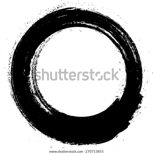 Coffee Stain Ring Vector Vector Shape Stock Vector (Royalty Free) 270713855
