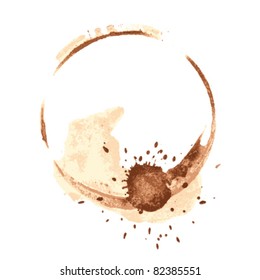 coffee stains