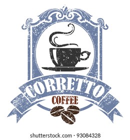 Coffee stamp color
