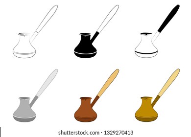 Coffee Stand, Oriental. Cookware in which brewed coffee.