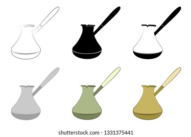 Coffee Stand, Oriental. Cookware in which brewed coffee.