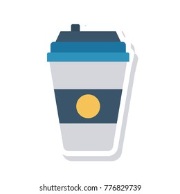 coffee sticker icon