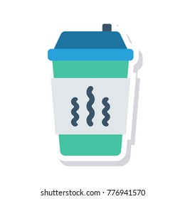 coffee sticker icon 
