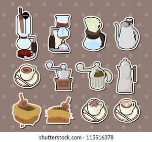 coffee stickers