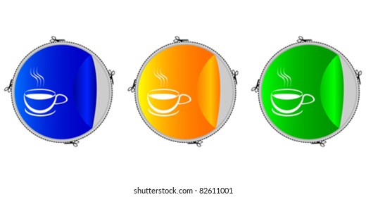 coffee stickers