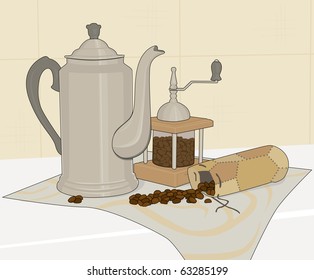 Coffee still life