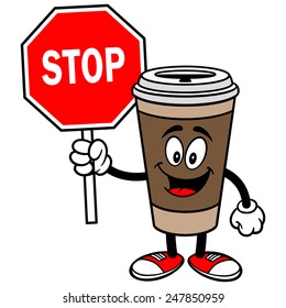 Coffee with Stop Sign