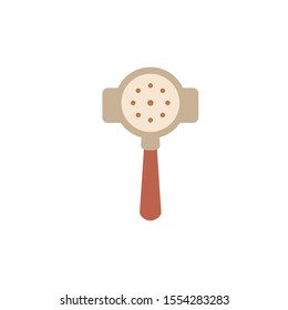 Coffee strainer design, drink breakfast beverage shop morning restaurant theme Vector illustration
