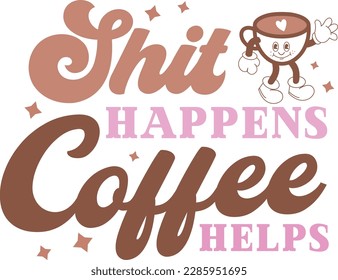 Coffee Sublimation Design 
Vector Files