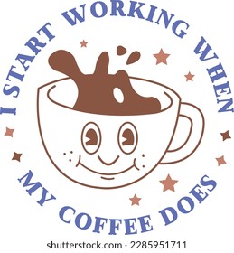 Coffee Sublimation Design 
Vector Files