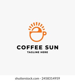 Coffee Sun logo design for your business