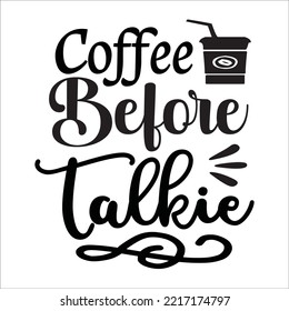 Coffee svg design cut file