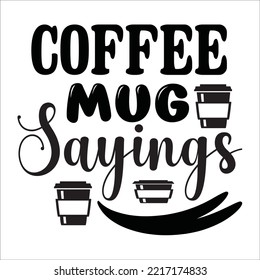 Coffee svg design cut file