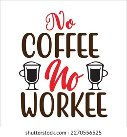Coffee svg design cut file
