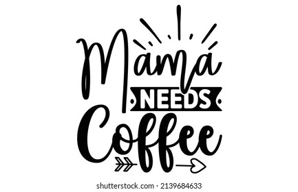 Coffee SVG T shirt Design Template