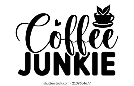 Coffee SVG T shirt Design Template