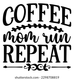 Coffee SVG T shirt Design Template 