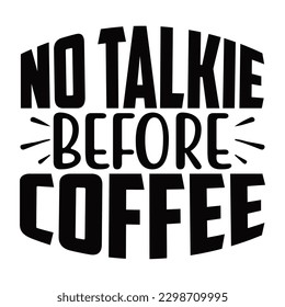 Coffee SVG T shirt Design Template