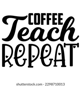 Coffee SVG T shirt Design Template