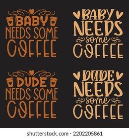 Coffee SVG And Tshirt Design Bundle. Coffee Vector EPS Editable Files Bundle, can you download this bundle.