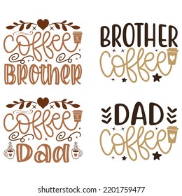 Coffee SVG And Tshirt Designs Bundle. Coffee Vector EPS Editable Files Bundle, can you download this bundle.