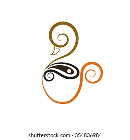 Coffee. Swan. Line.