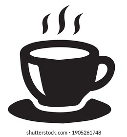 Coffee symbol icon vector illustration

