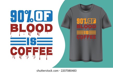 Coffee t shirt design, coffee t shirt