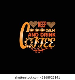 Coffee t- shirt design bundle ( coffee gives me teaching power , keep calm and drink coffee)