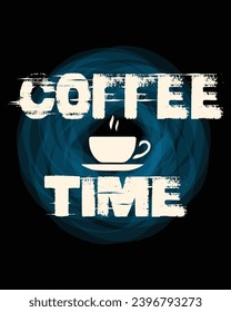 Design-Vorlage für Kaffee-T-Shirts