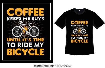 Coffee t shirt design vector graphic coffee t shirt